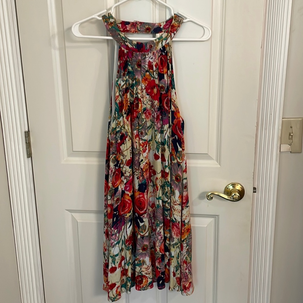 Vici floral knee length Dress